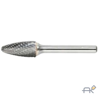 Борфреза параболическая 8x18x63x6 мм.. Тип F. WUMAX 1616004021